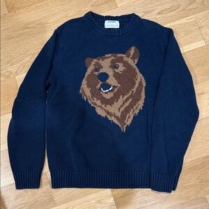 Old Navy Sweater with Bear Motif
